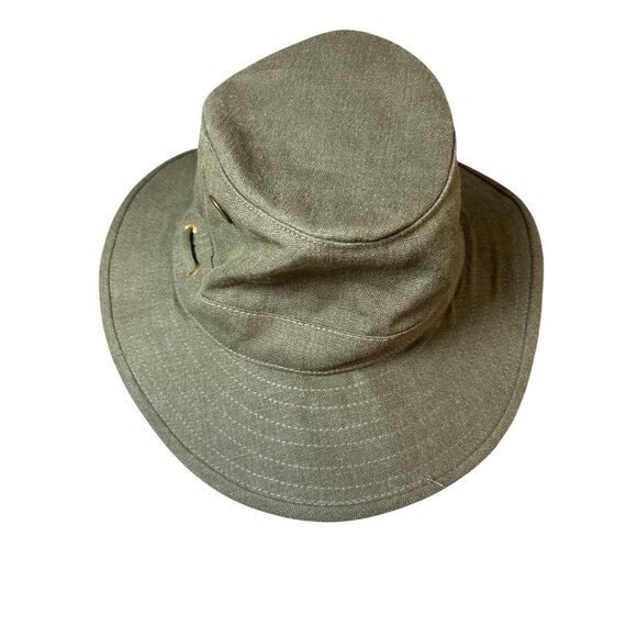 Tilley Heritage Hat Bucket Womens 7 1/4 Medium Camo‎ Green NWOT Hiking Outdoor - Picture 3 of 8